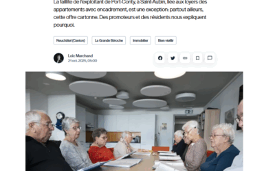 Arcinfo 21.10.25 – Pourquoi les appartements avec encadrement cartonnent